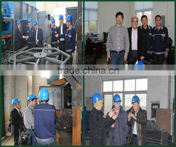 Small tumble belt shot blasting machine