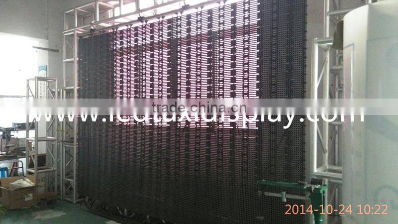 alibaba express magic show amazing flexible led displays xxx videos / flexible led curtain displays