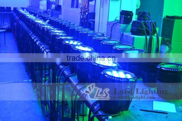 2016 Newest 12pcs*18w rgbwa+uv 6in1waterproof Led Par Light,Popular top quality outdoor par light wedding concert lighting