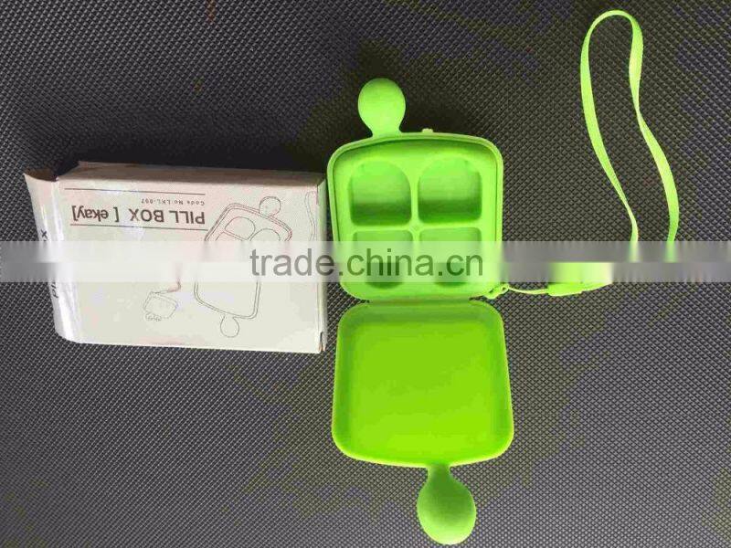 cute ,decorative pill boxes,custom design logo color 7 days medication plastic pill boxes bulk