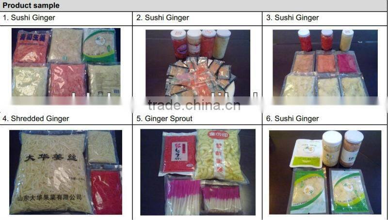 1.0kg/bag Gari pickled sushi ginger red very popular in Russia