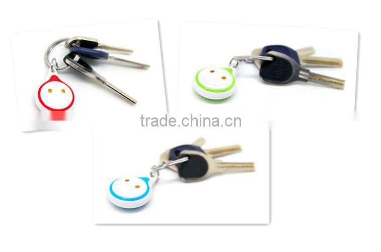 A Drag Three Key Finder Anti-Lost Cell Phone Search to Find Things Device Wireless Device to Find Things, White