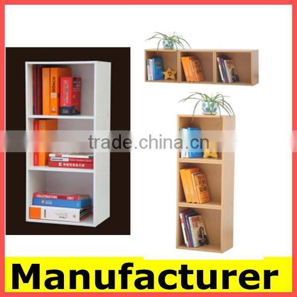 modern design wood 6 cubes cabinet shelf