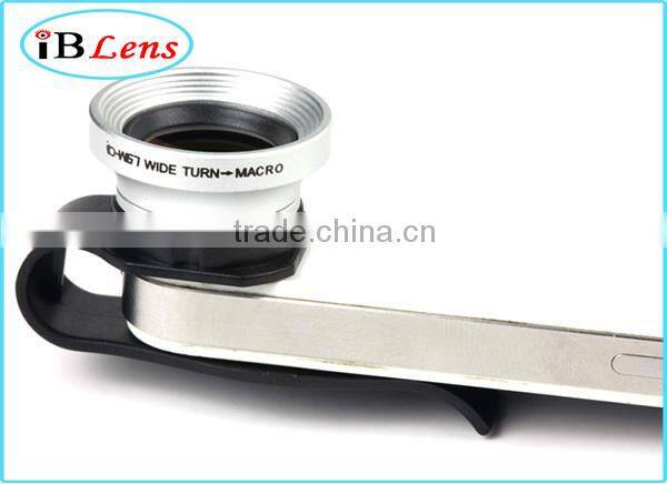 Clip super wide angle macro camera lens for mobile phone,mobile phone accessory