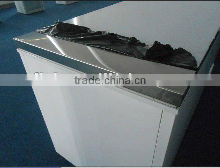 Chest Freezer BDS-550 S/S 304, S/S 201 door freezer