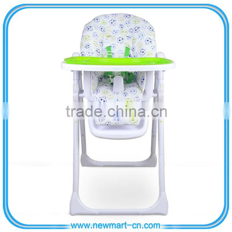 EN14988 Approved kids high chair for baby feeding Kids folding chair