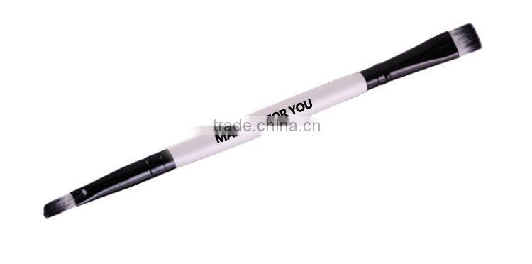 OEM welcomed long handle two end makeup brushes