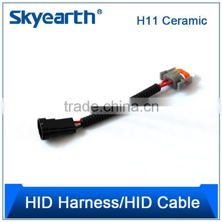 Top Sale Xenon Automobile HID Light Wiring Harness H1 H8 H9 H11 9005 9006 with Relay