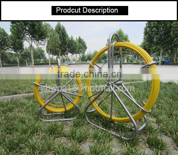Used to pull or push taps cables or sondes through ducts ables