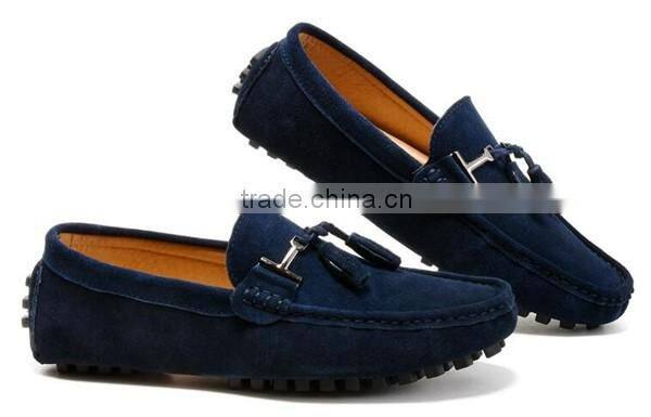 China factory OEM slip on leather loafers shoes