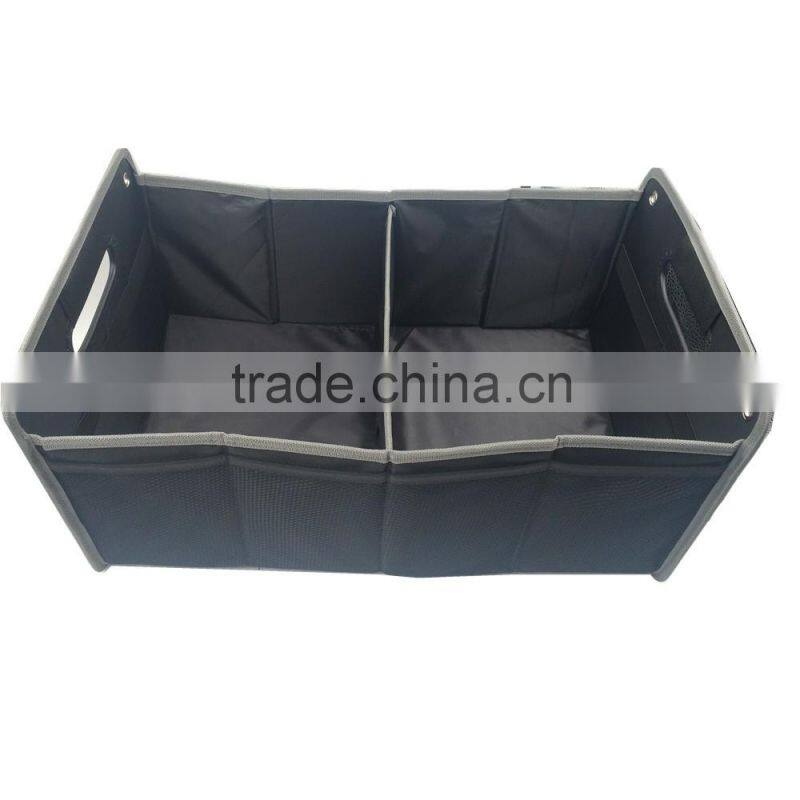 Custom foldable polyester car trunk organizer