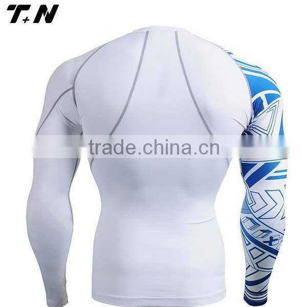 Blank MMA rash guard,Custom printed rash guard wholesale