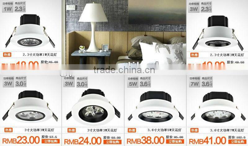 2013 Hot sales! down light 3W,downlight led, Austrial Hot selling
