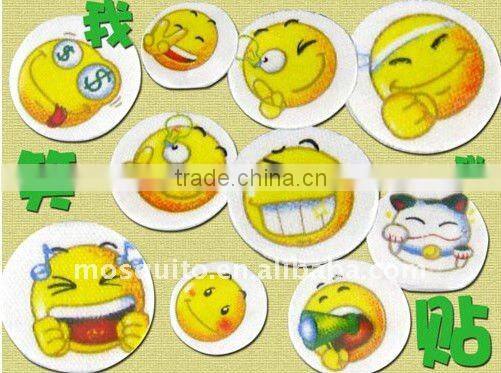Smile face Long Time Effective Mosquito Repellent Patch for baby
