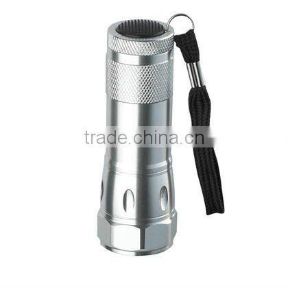 Special design Argentine 9 LED Aluminum flashlight LFL215-Q9