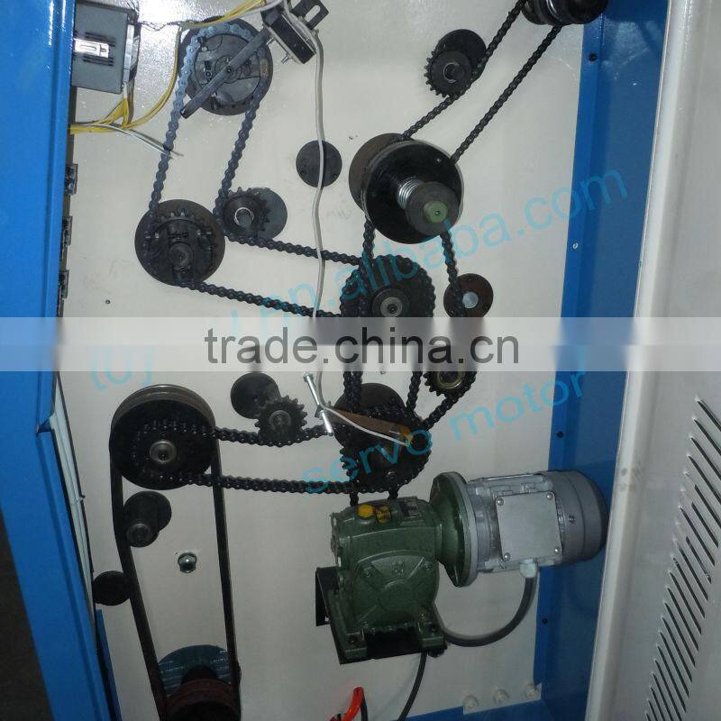 Air pressure knife slitter rewinder machine