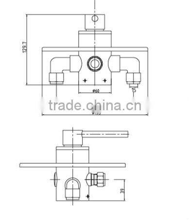 Sequential Concealed Shower Valve