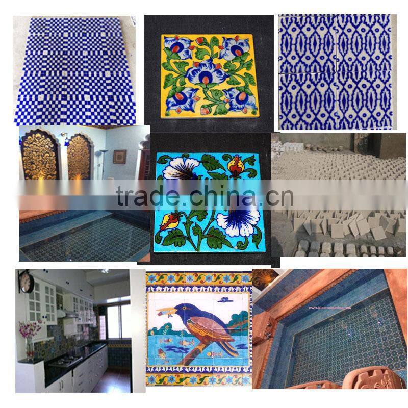 Tile Indian Tiles/ Blue Pottery Tiles / Jaipuronline Tile