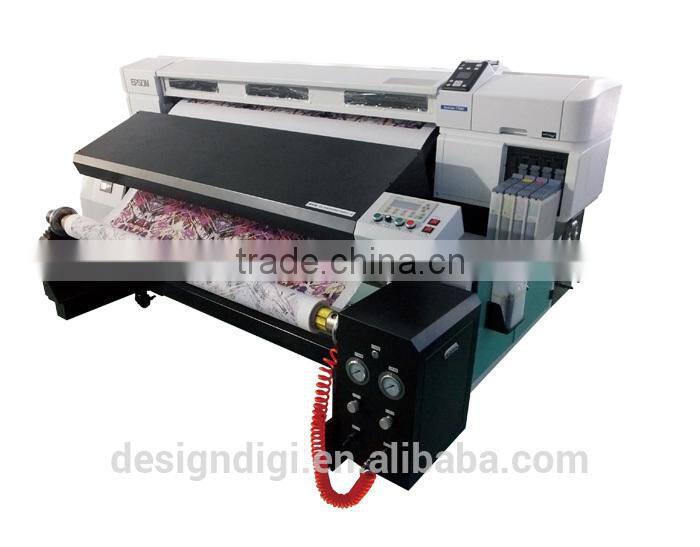 Multicolor rotary digital printing machine with 1.6m width