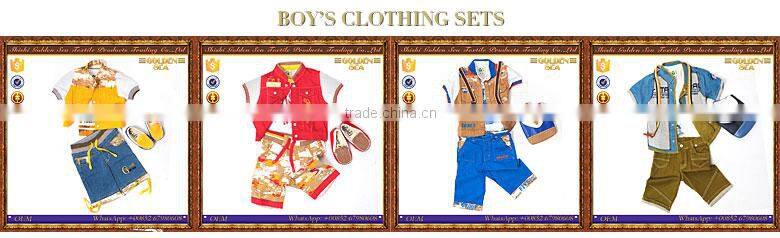 New Fashion casual printed Children baby boys clothes