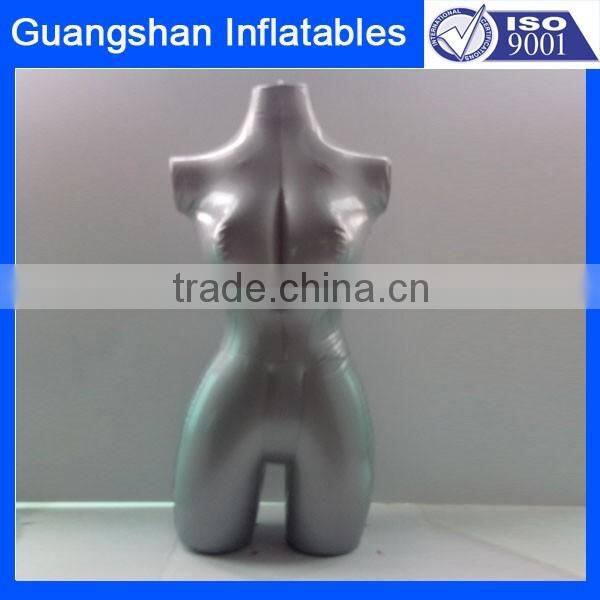 display PVC inflatable modle for wamen clothes mannequin