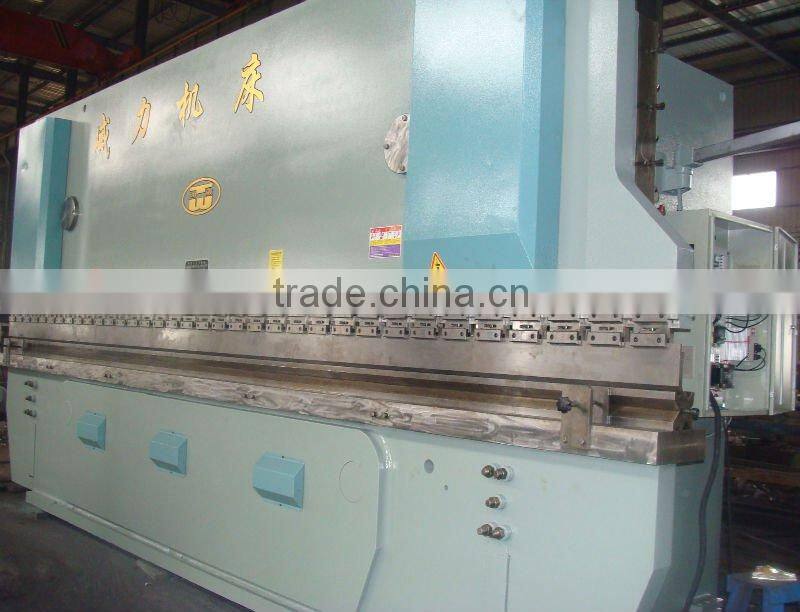 WC67K-250T/6000 aluminium sheet bending machine