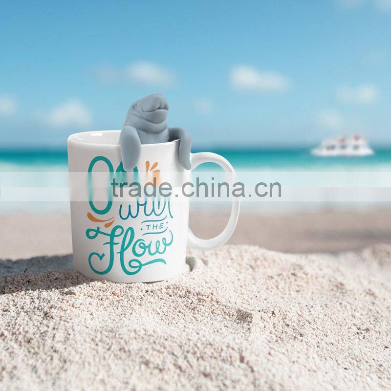 Newest Design FDA Silicone Shark Shape Tea Infuser