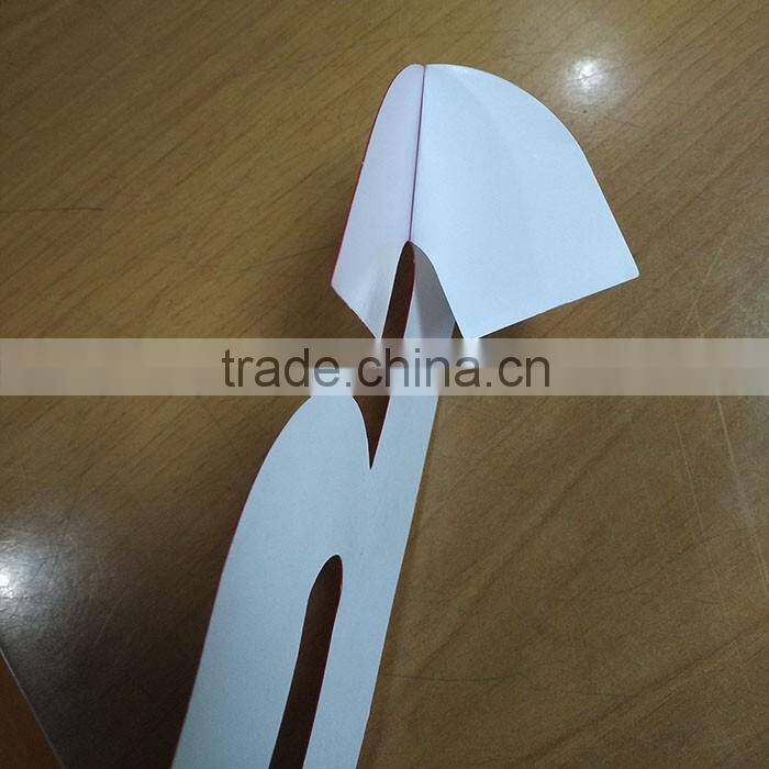 Red reflective pvc Soft Print Label Reflective Number Sticker Card