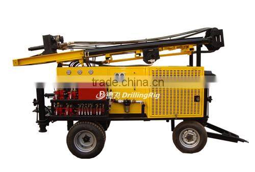 200m Dfq-200W China New Best Truck Mounted Used Bore Water Well Drillig Machine Price with Air Compressor