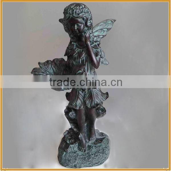 beautiful figurine resin angel figurine for home decor polyresin angel