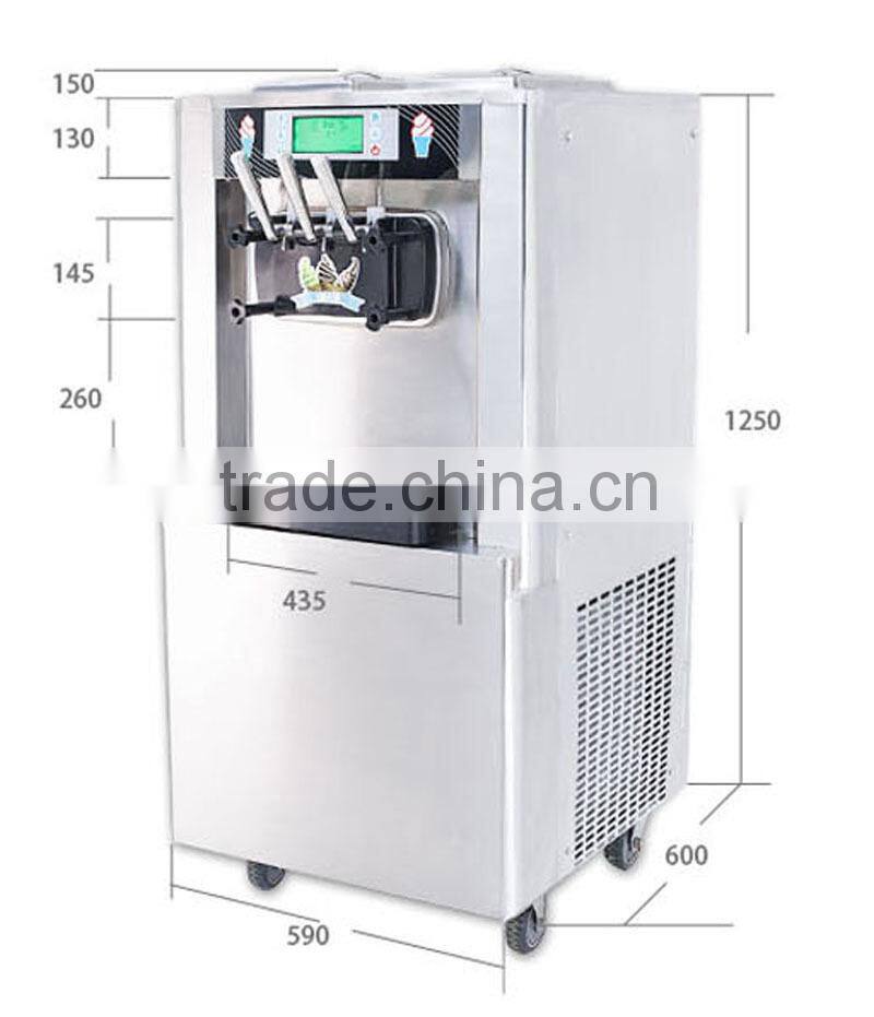 Floor Model Commerial Ice Cream Making Machine With Factory Price