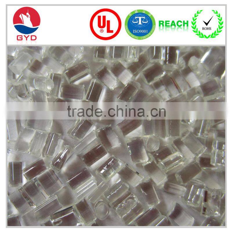 UV Stability pc polycarbonate raw factory, UL94 V2 polycarbonate pellet