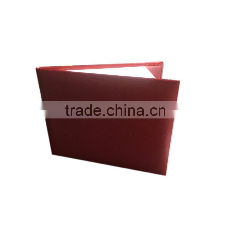 handmade certificate diploma cover for China facotry wholesale