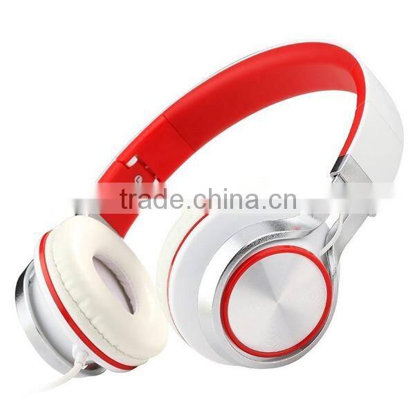 custom foldable wired mp3 headphones