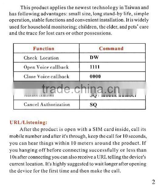 Mini A8 Tracker Locator GSM GPRS 4 Bands Tracking SOS Button for Cars Kids Elder Pets GSM Bug mini Tracker