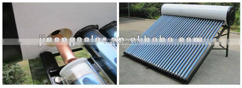 Integrated Evacuated Tube Pressurized Solar Water Heater
