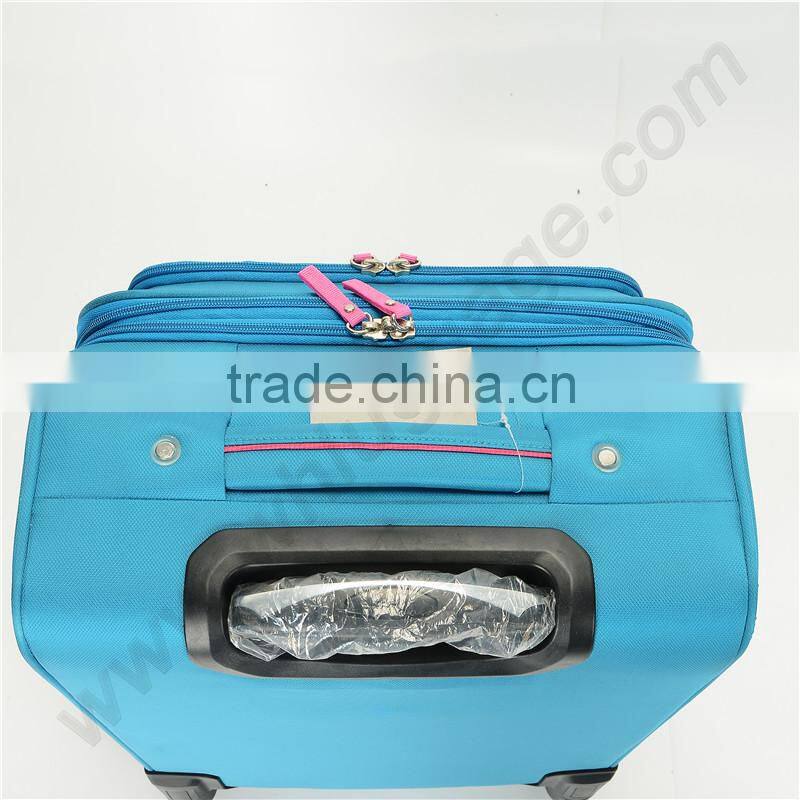 Custom make top quality suitcase type aluminum trolley luggage bag