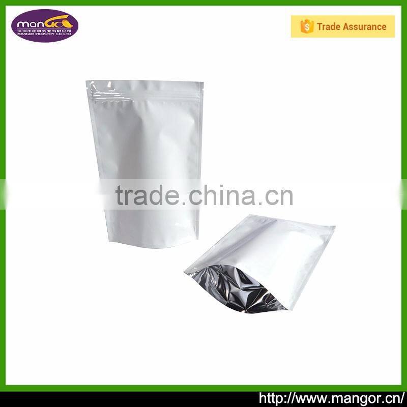 2016 high quality futuramic stand up zipper bag