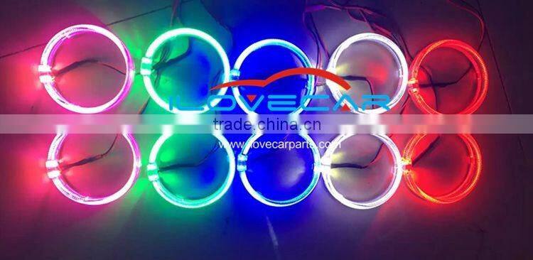 AILECAR LED angel eyes 80mm 100mm halos for 2.5inch 3.0 inch projector lens shrouds