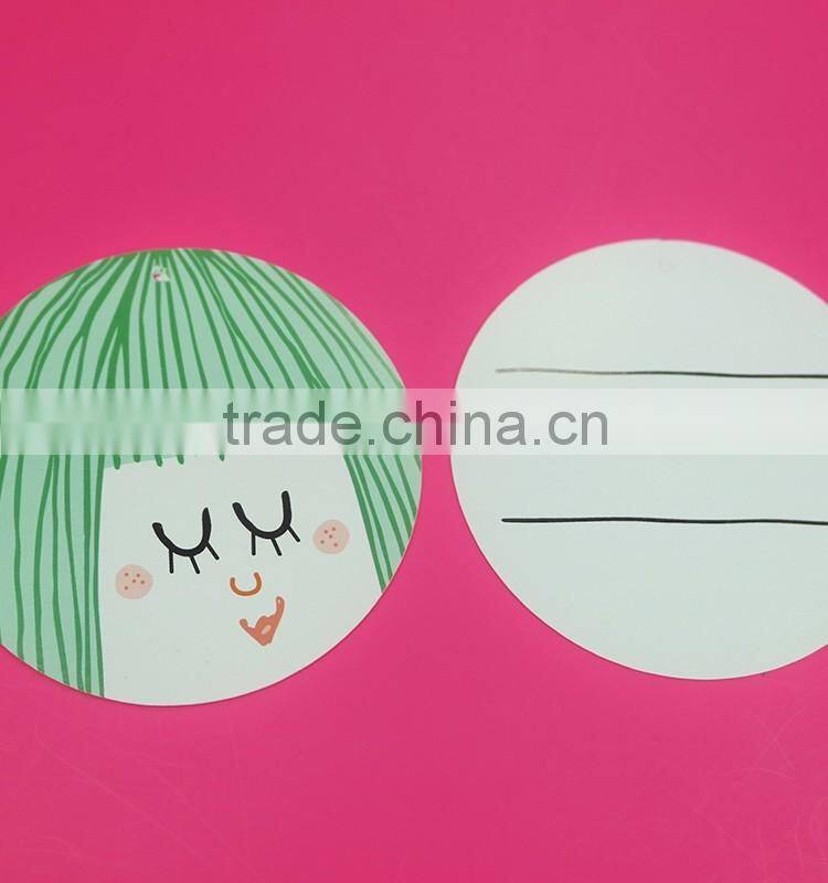 Colorful gift tag/paper luggage tag