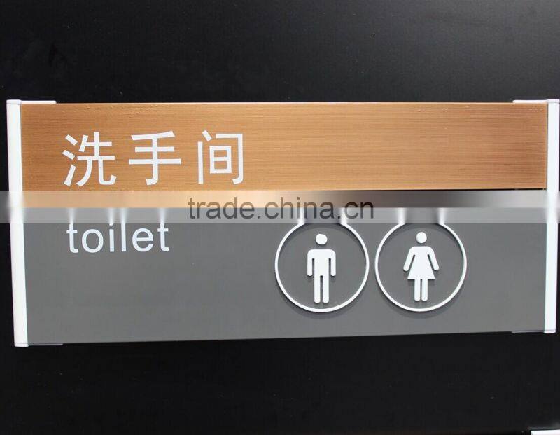 Illuminated Office sign plate