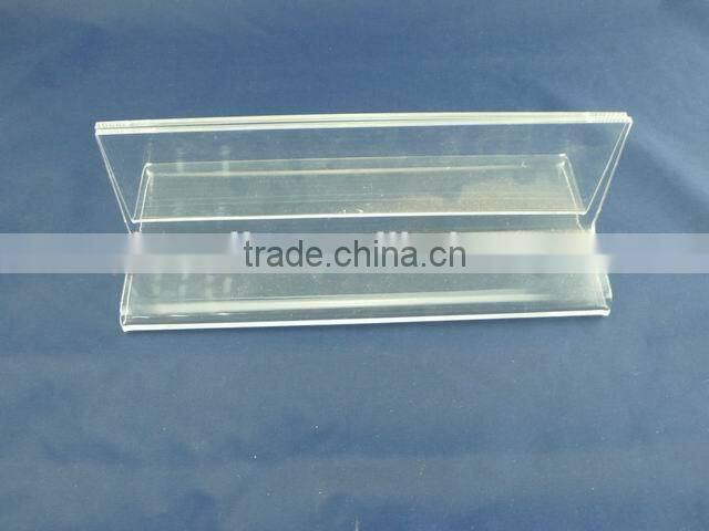 Factory wholesale acrylic price tag stand, price tag holder/ clip