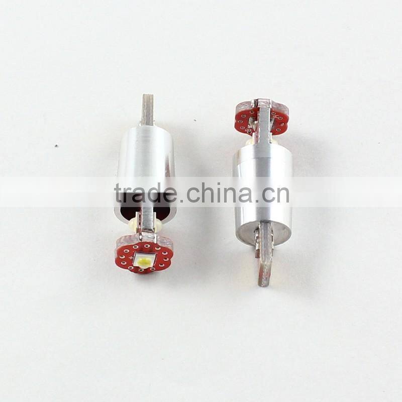 Super Bright 650LM T10 C REE 15W LED Rear Tail Reverse Lights Brake Lamp, 12V Auto Car Clearance Light Stop Bulb White