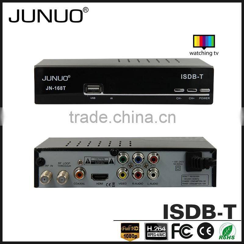 JUNUO china manufacture OEM outstanding quality HD 1080p mstar Peru digital tv receiver set top box