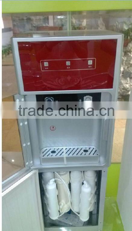 2014 new design Floor Standing hot and cold Water Dispenser With cabinet