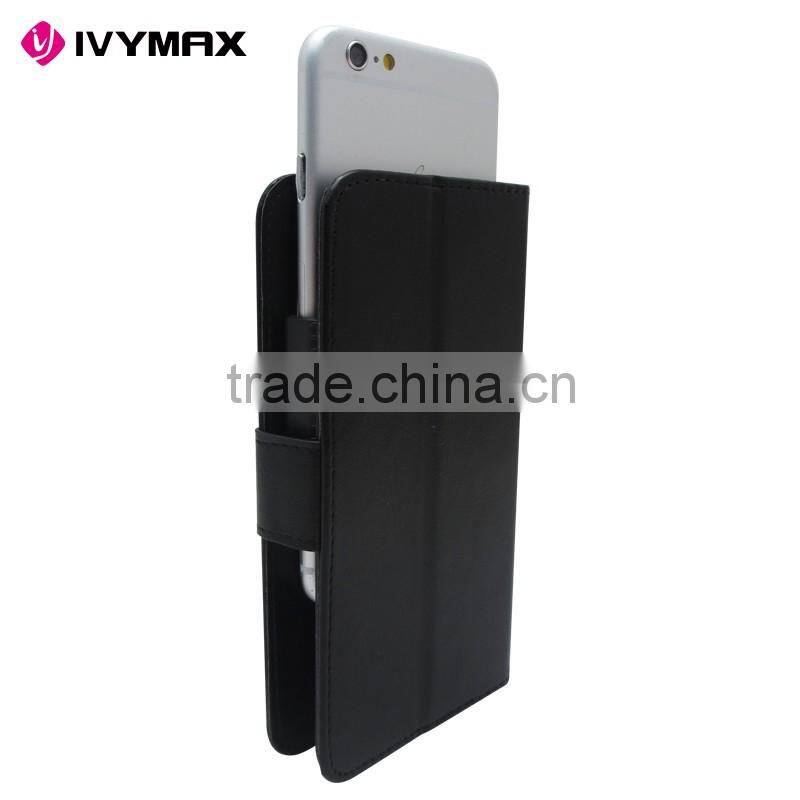 New arrival unique design leather universal flip phone case