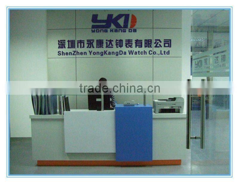 fashion two time watch japan movt quartz watch stainless steel back