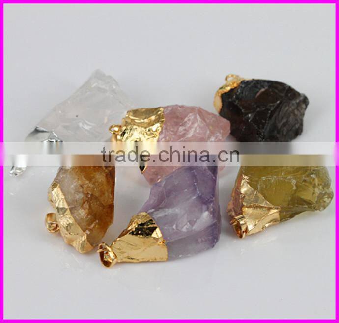 KJL-BD5057 Crazy HOT ! Natural drusy druzy agate pendant