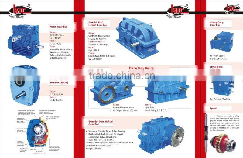 Fenner type series shaft mounted gearbox