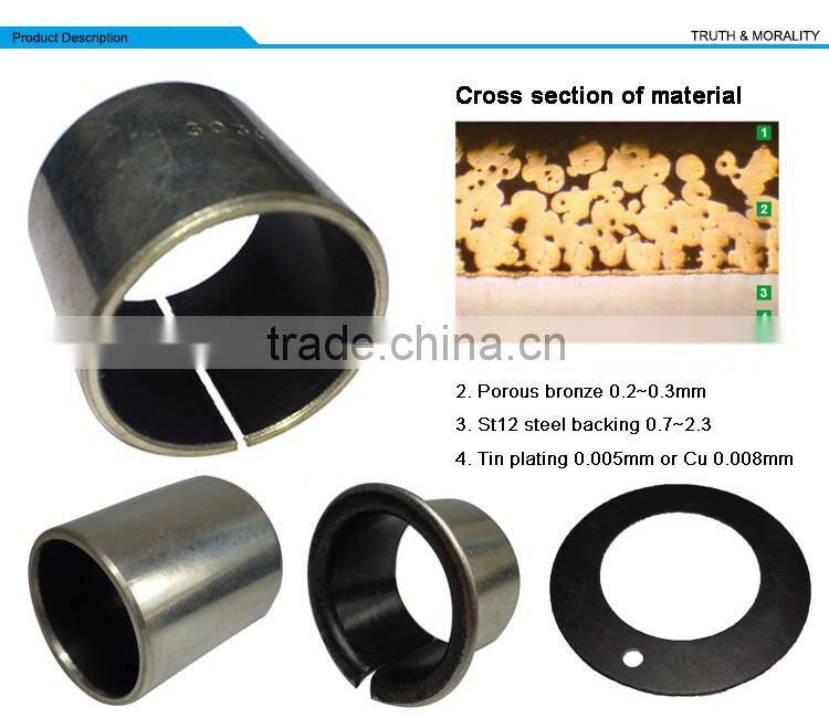 Factory supplied drawing customized oil hole bushing